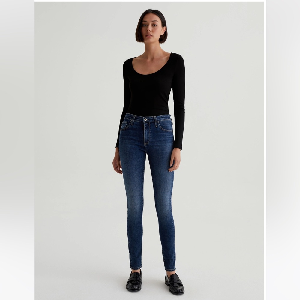AG Adriano Goldschmied Premiere Skinny Straight Jeans